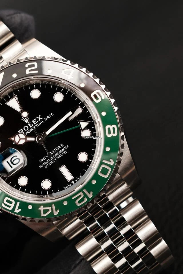 ROLEX GMT MASTER 2 LEFT HAND AUTOMATIC WATCH - View 5