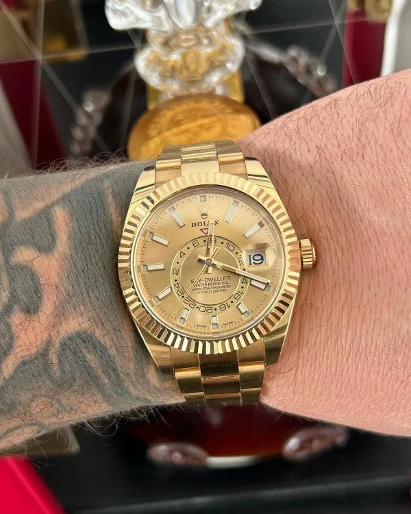 ROLEX SKY DEWLLER AUTOMATIC WATCH - View 2