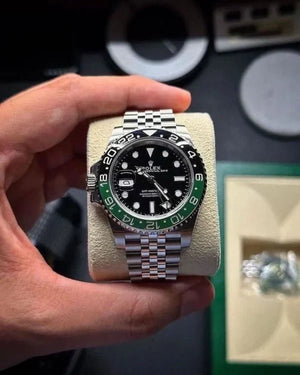 ROLEX GMT MASTER 2 LEFT HAND AUTOMATIC WATCH
