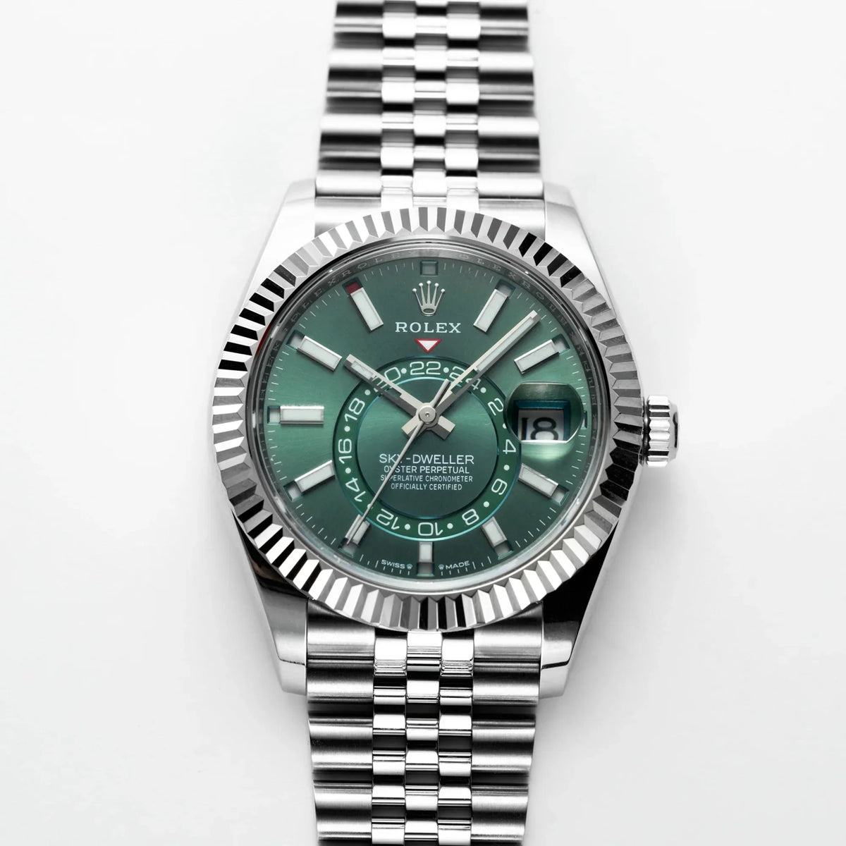 ROLEX SKY DEWLLER AUTOMATIC WATCH - View 2