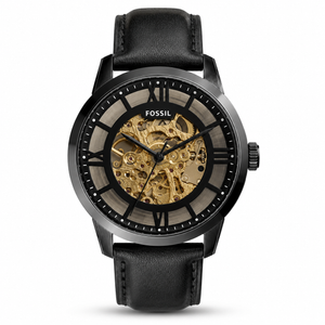 Fossil Brown Leather Automatic Watch