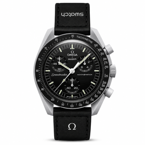 Swatch X Omega Bioceramic Moonswatch Mission To The Moon Black With Kit