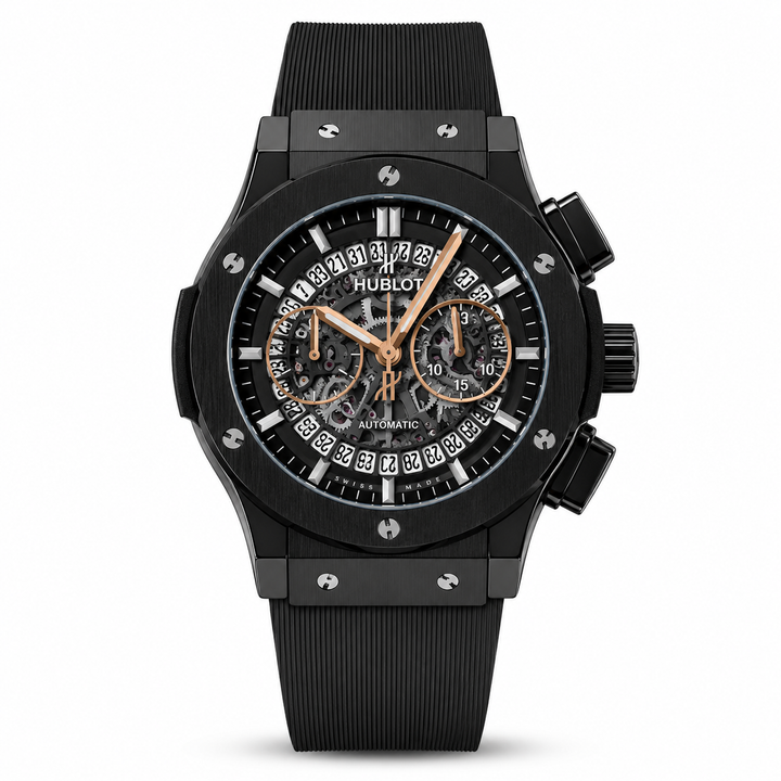 Hublot Black Belt Watch by Hublot - Watch Corner