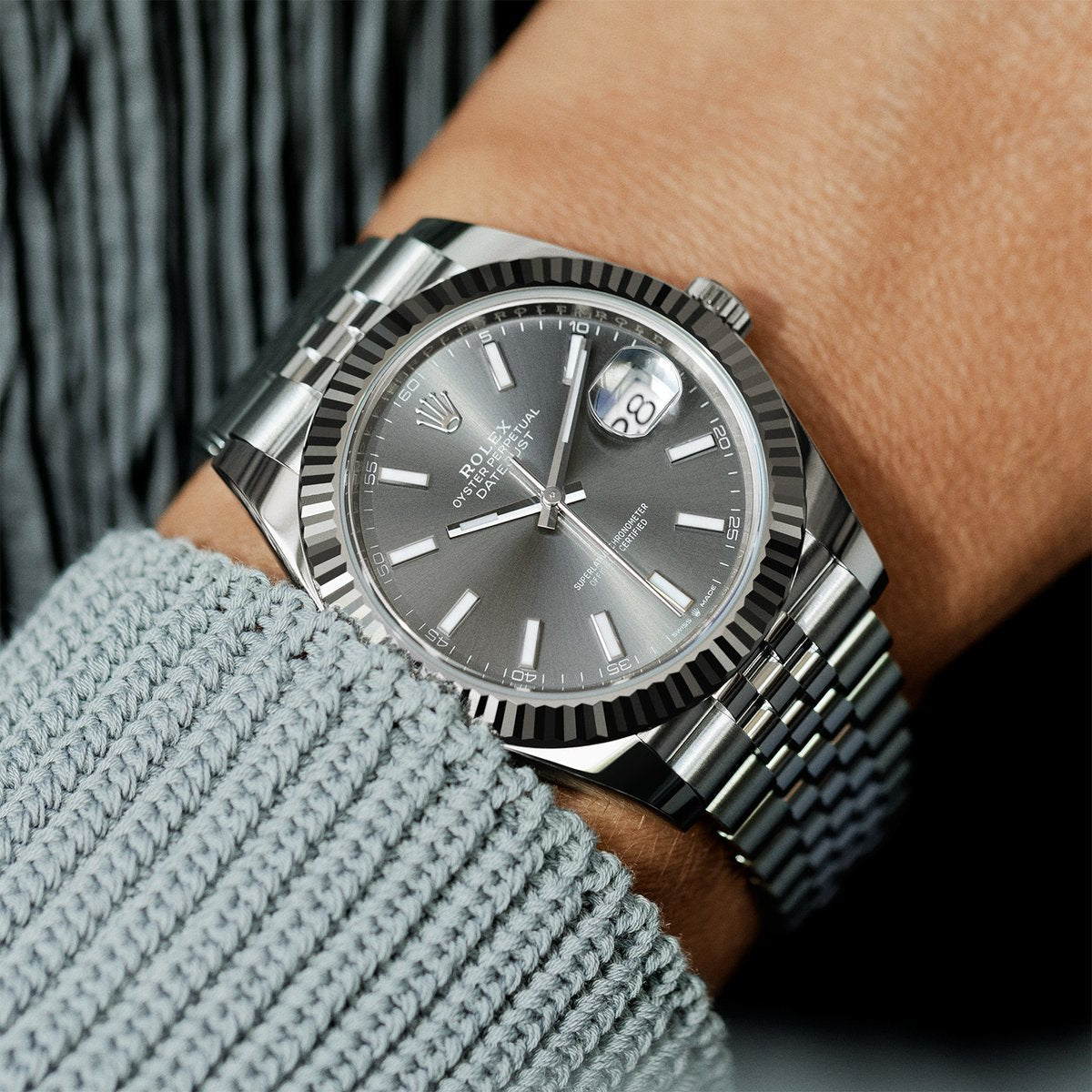 ROLEX DATEJUST AUTOMATIC PRIMIUM WATCH - View 4