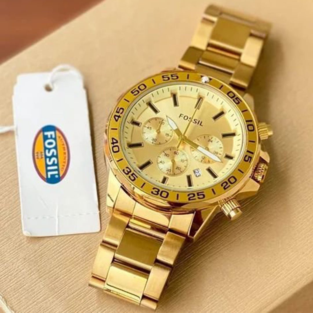 Fossil Banon Metal Gold - View 2