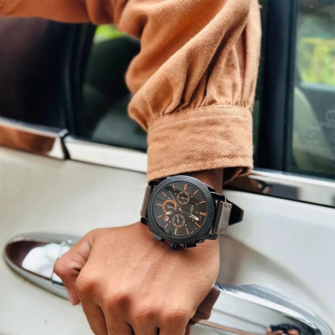 Fossil Fs4656 Brown Leather - View 5