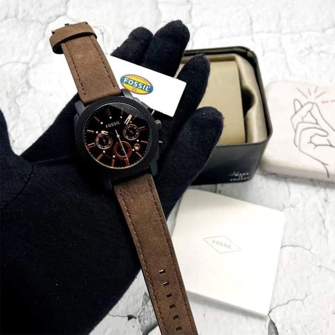 Fossil Fs4656 Brown Leather - View 4