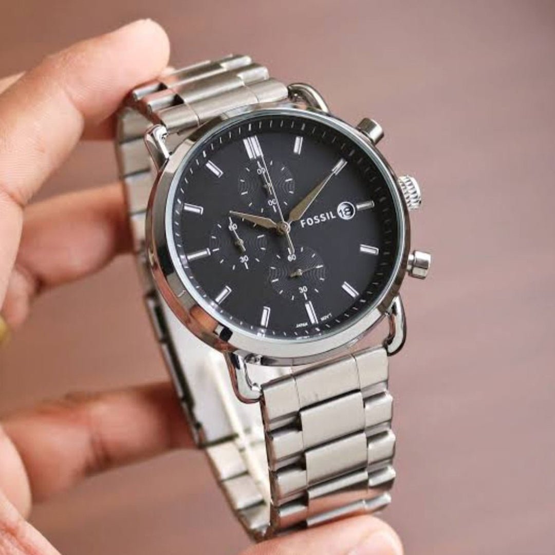 Fossil Silver Metal Watch - View 2