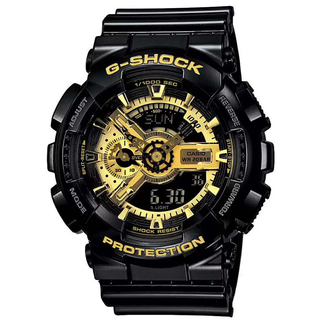 G-shock Black Gold Rubber Watch - View 2
