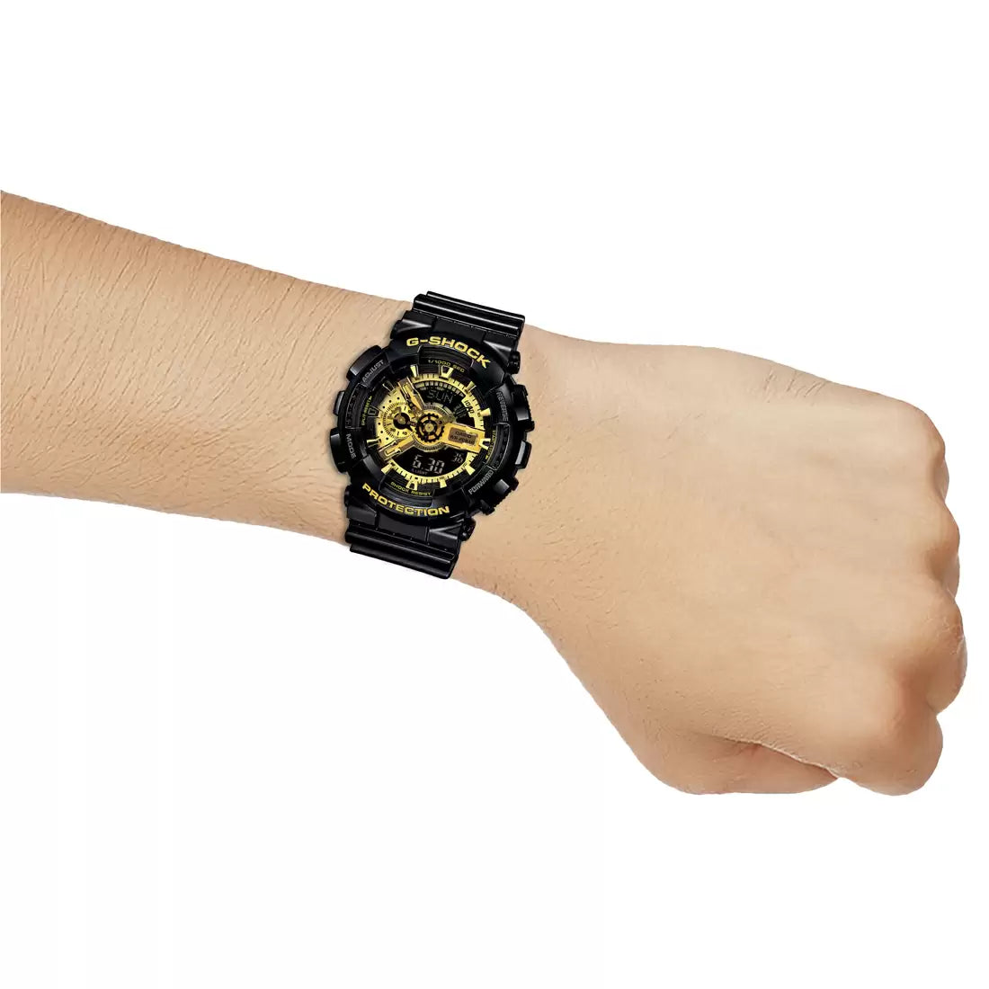 G-shock Black Gold Rubber Watch - View 3