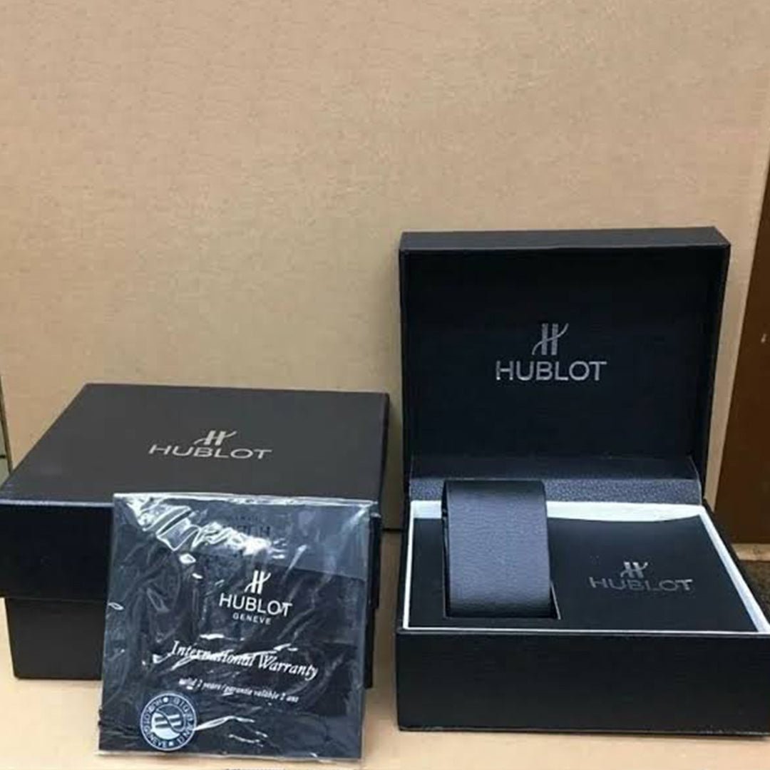 Hublot Green Leather Belt Watch - View 4
