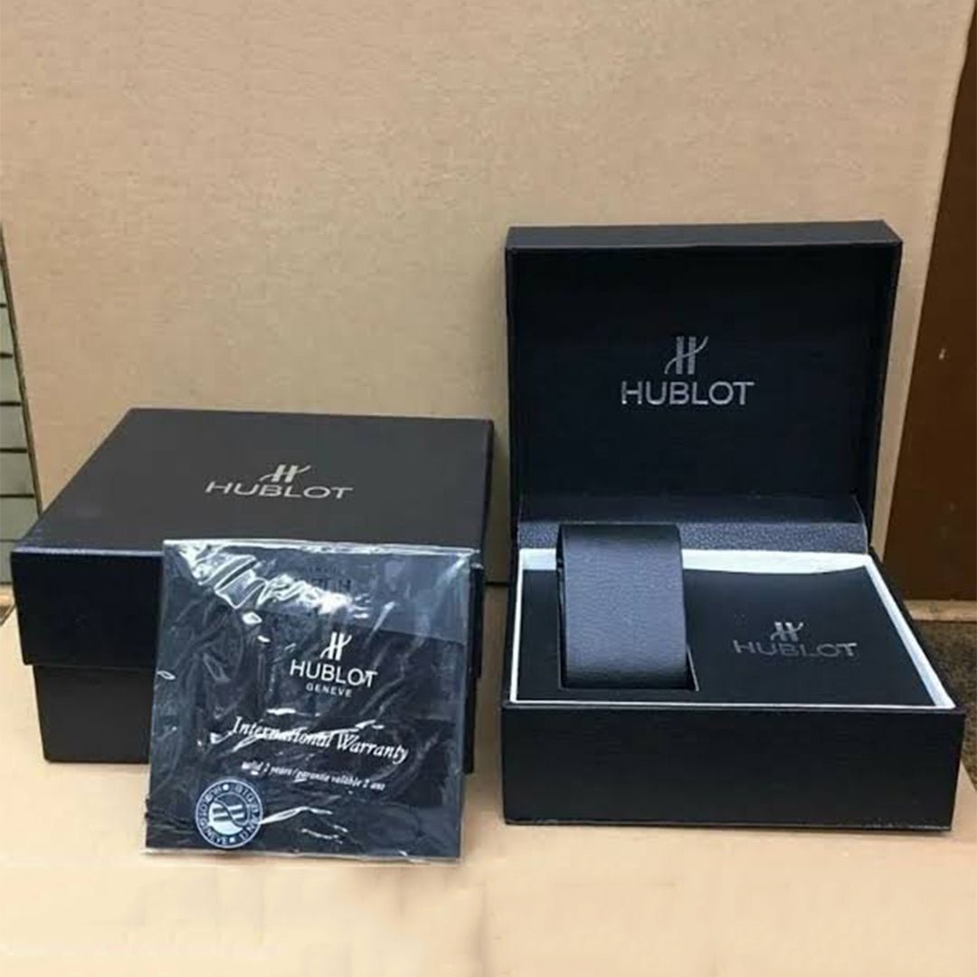 Hublot Grey Leather Belt Watch B - View 3
