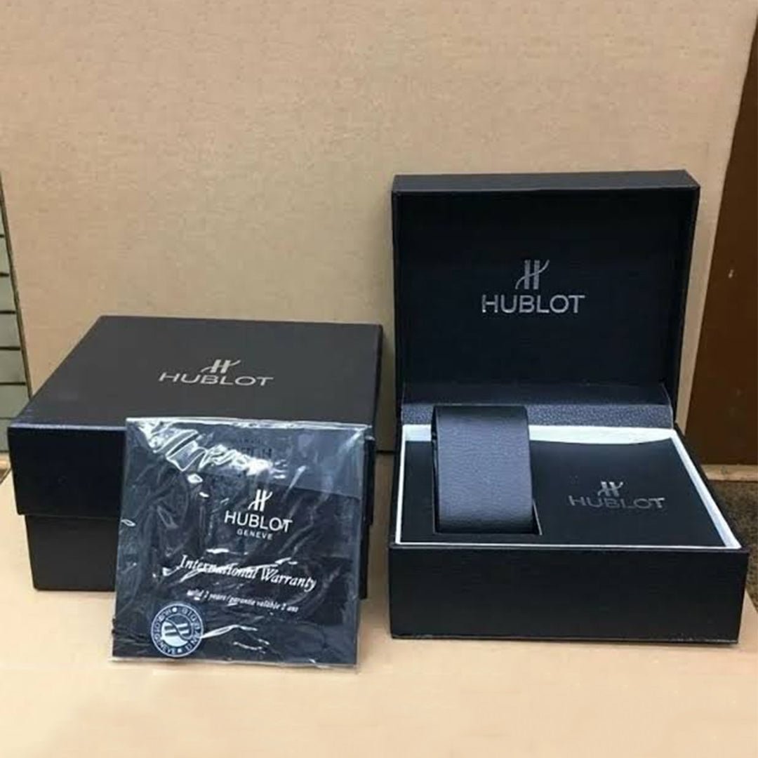 Hublot Silver Grey Automatic Metal Watch - View 6