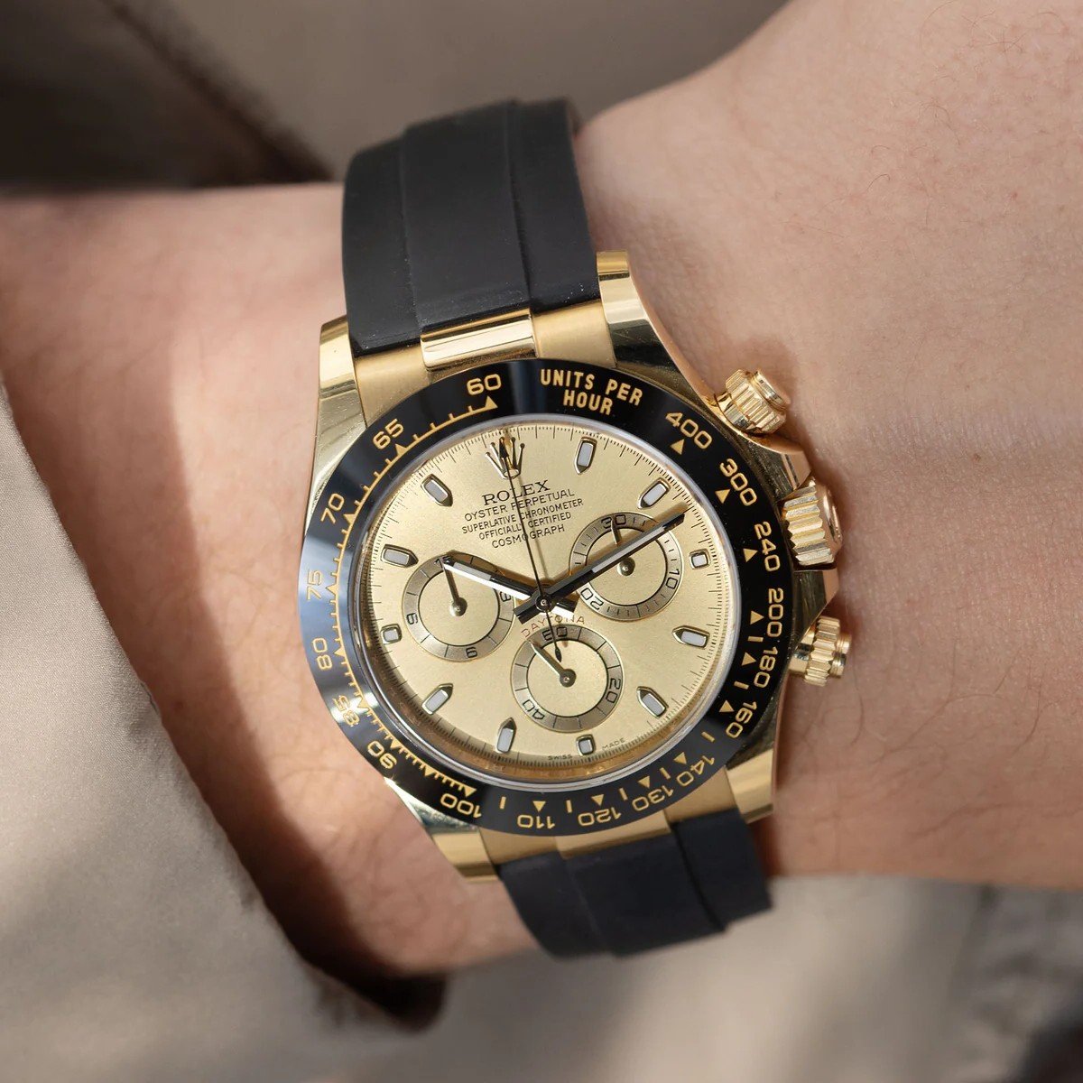 Rolex Cosmograph Daytona Golden and bright black dial - View 6
