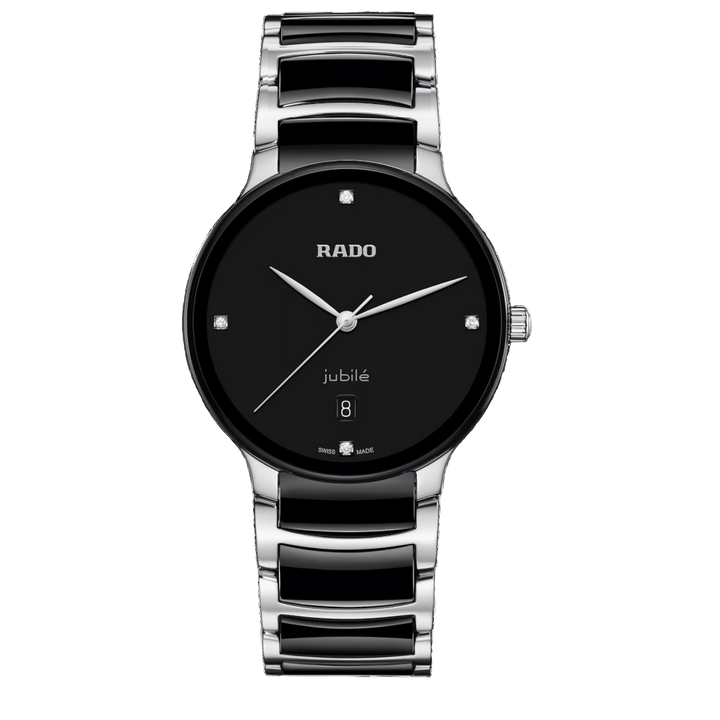 Rado Jubile Stainless Steel Black Silver by Rado - Watch Corner