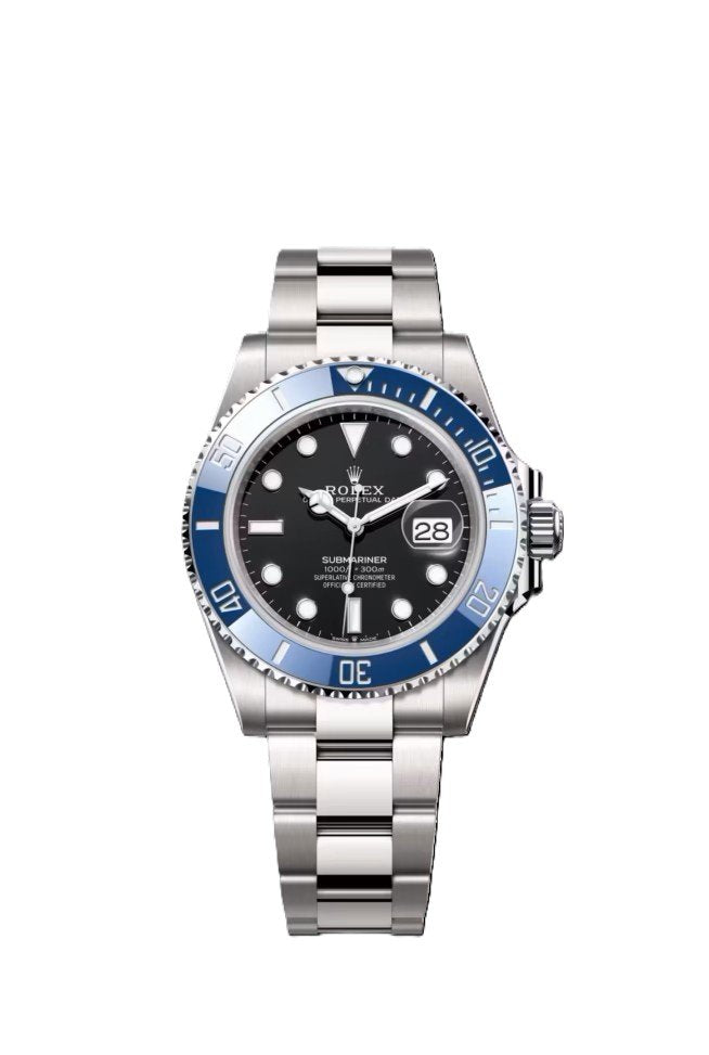 Rolex Submarine blue and a black dial date by Rolex - Watch Corner