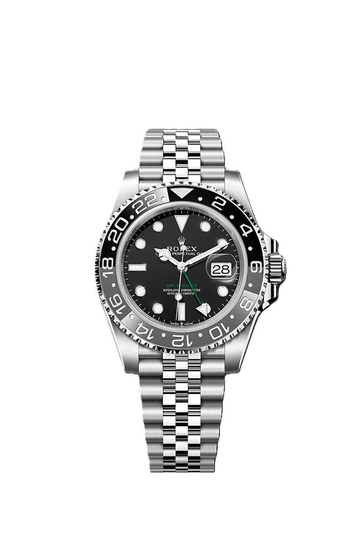 GMT-Master II black dial date Jubilee bracelet by Rolex - Watch Corner