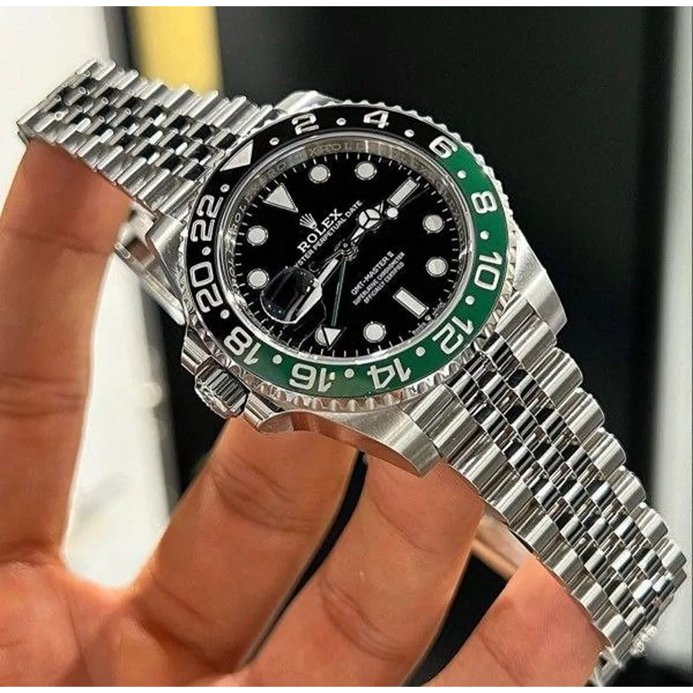 ROLEX GMT MASTER 2 LEFT HAND AUTOMATIC WATCH - View 3