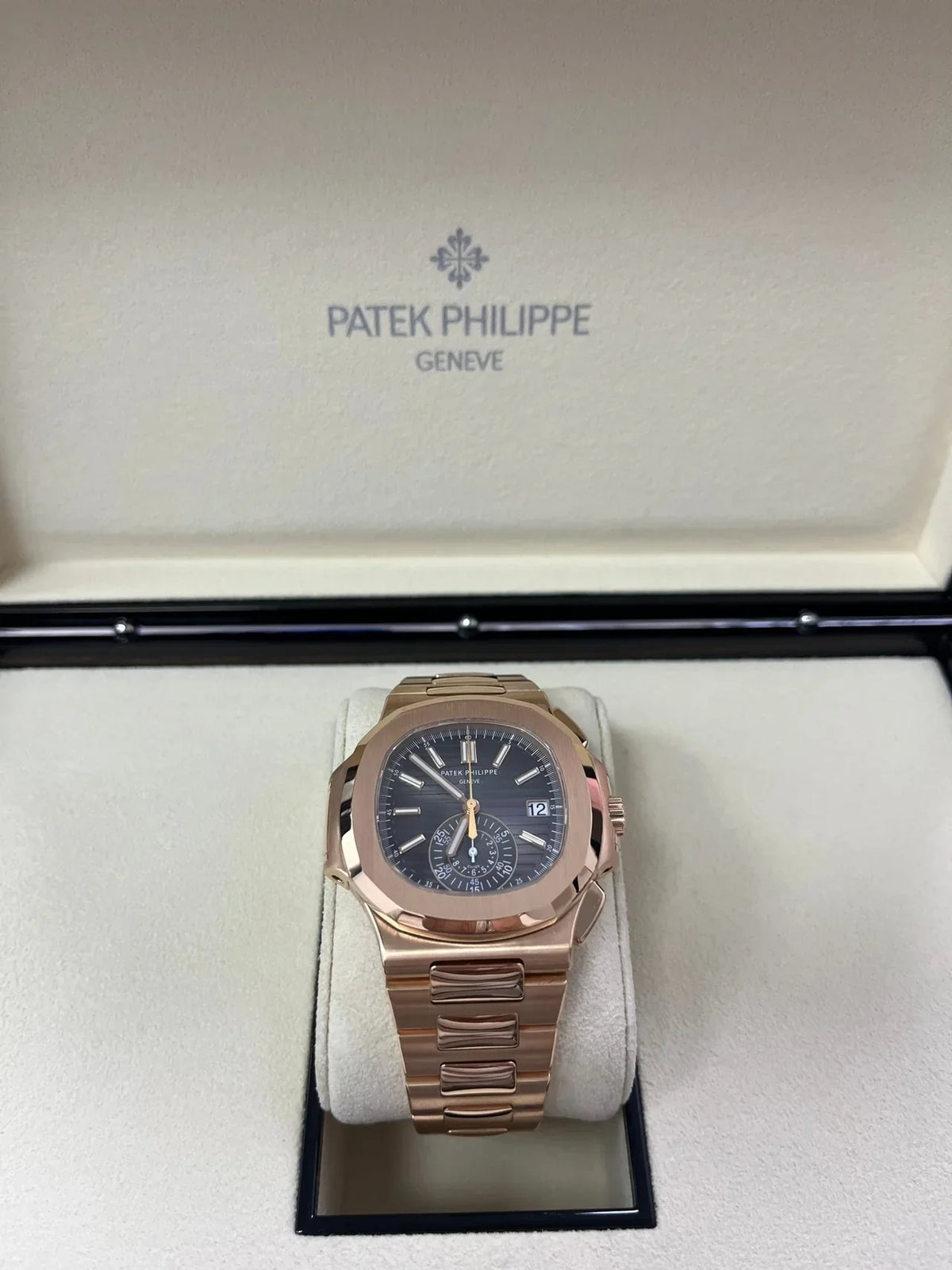 Patek Philippe Nautilus Rose Gold/ Black Gradient Dial - View 7