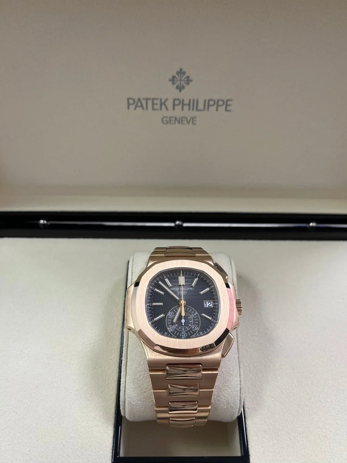 Patek Philippe Nautilus Rose Gold/ Black Gradient Dial - View 6