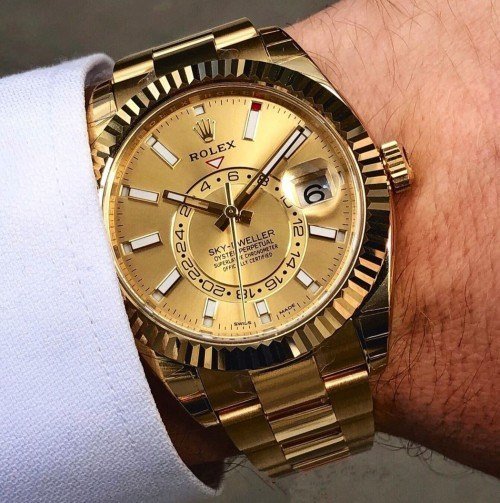 ROLEX SKY DEWLLER AUTOMATIC WATCH - View 3
